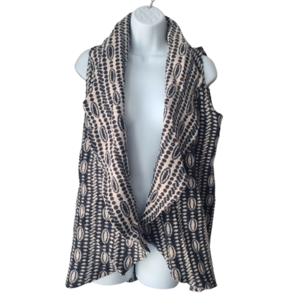 Moth Anthropologie Wool Vest Sz XS Western Whimsigoth Spring Preppy Fairycore